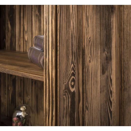 rusztikus mediterran konyvesszekreny letraval polcos tomorfa videki antikolt country nappali konyvszekreny vintage regies butor butorok lameridiana olasz toszkan mediterran lakberendezes lameridiana polcos erezet.jpg